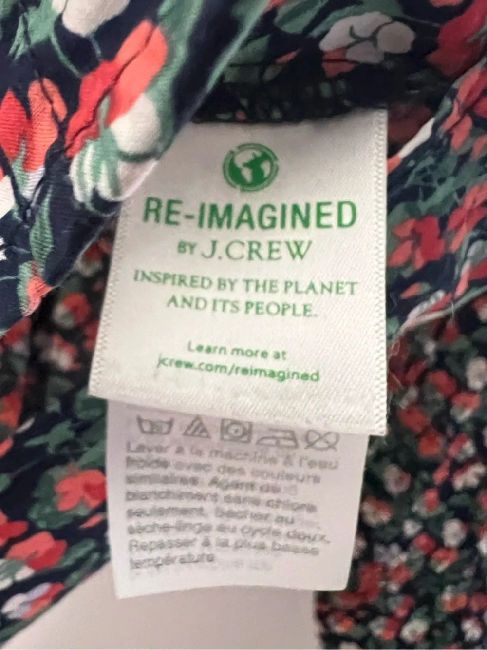 J. Crew Liberty Sarah Floral Cotton Button-Up Perfect Shirt